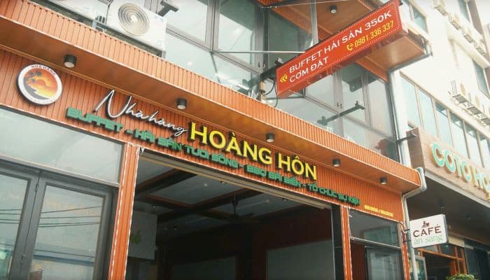 nhà hàng hoàng hôn