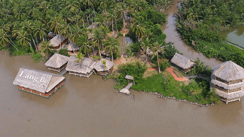 khu du lịch làng bè