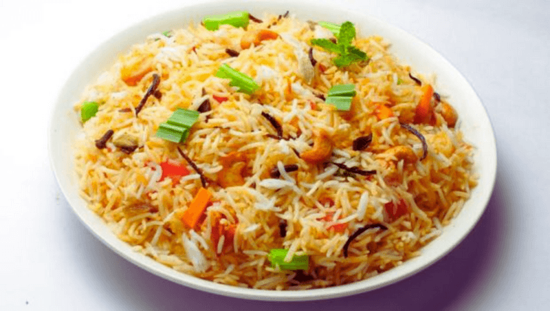 cơm chiên pulao nepal