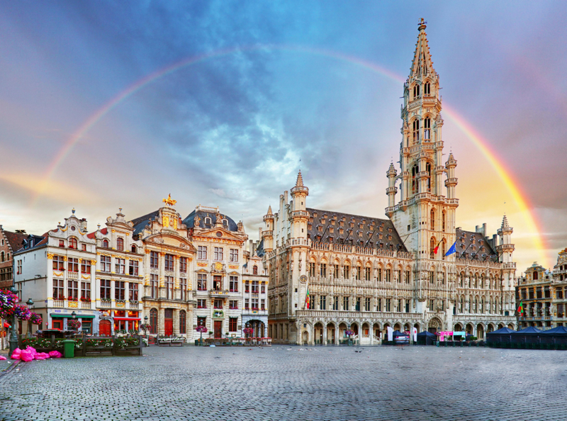 quảng trường grand place bỉ