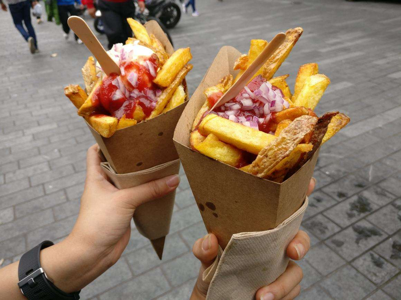 thick dutch fries hà lan