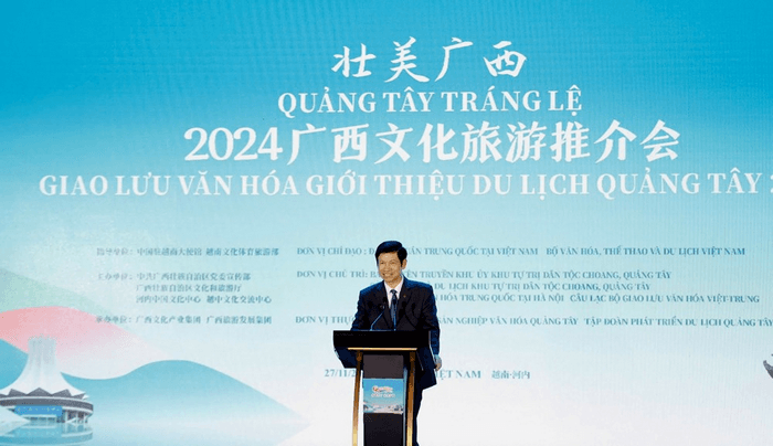 ông hồ an phong tại sự kiện du lịch xuyên biên giới 2024