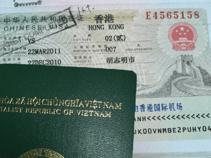 visa hồng kong