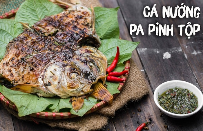 cá nướng pa pỉnh tộp điện biên