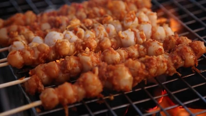 Răng mực nướng Bình Thuận
