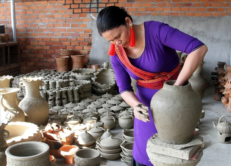 làng gốm bàu trúc