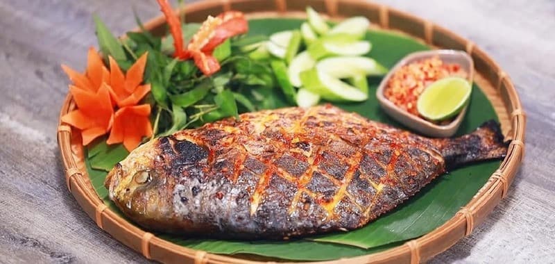 Cá sòng nướng Phú Quốc