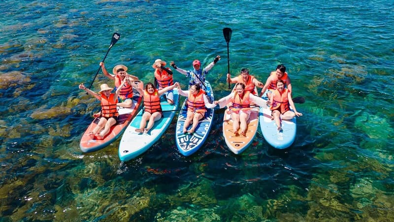 chèo kayak