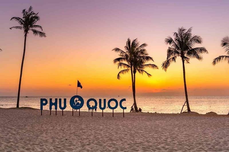 Nắng hè trên biển Phú Quốc