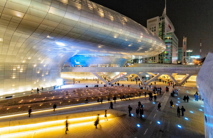 dongdaemun design plaza hàn quốc