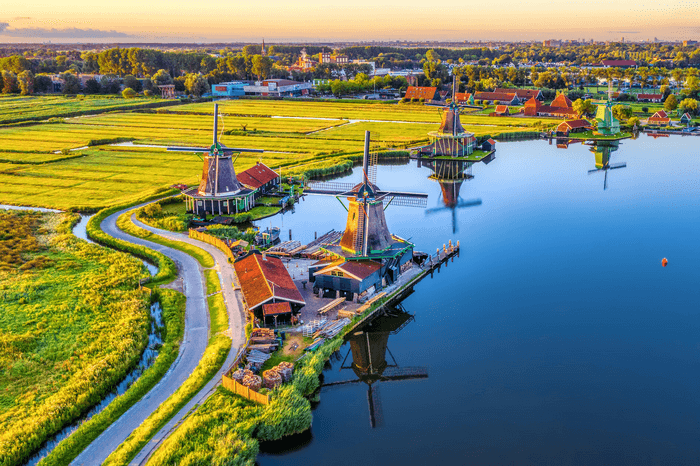 Làng cổ Zaanse Schans, du lịch Hà Lan