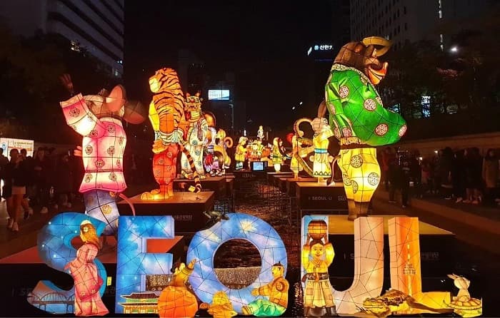 Lễ hội ánh sáng Seoul Lantern Festival