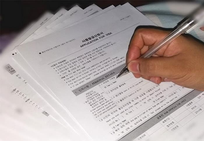 Đơn xin visa Hàn Quốc 5 năm