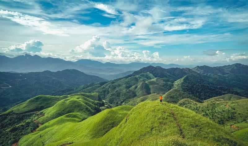 cột mốc 1300 matcha hills