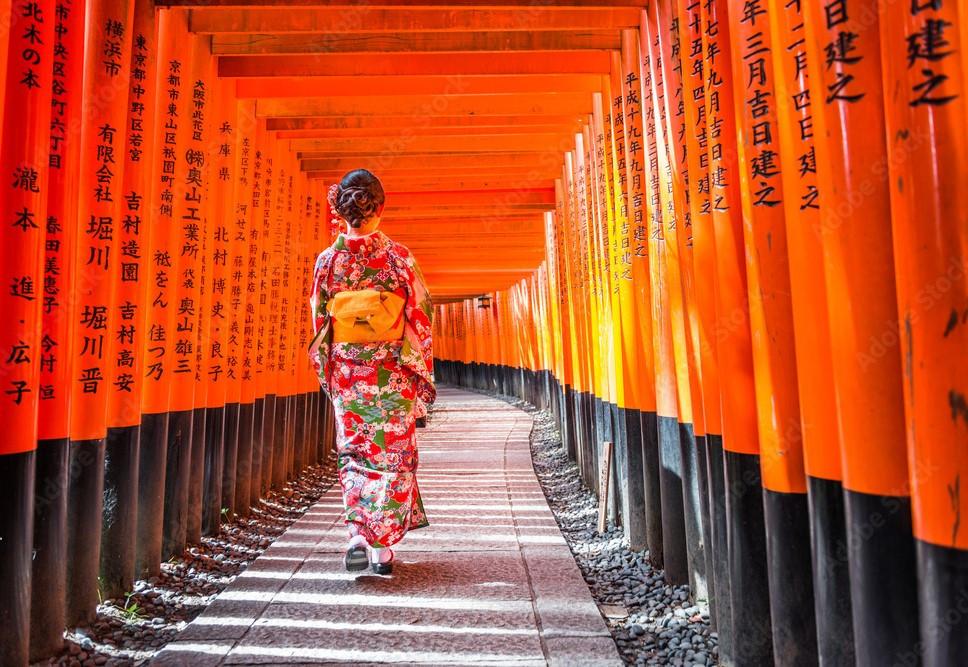 đền Fushimi Inari mùa thu