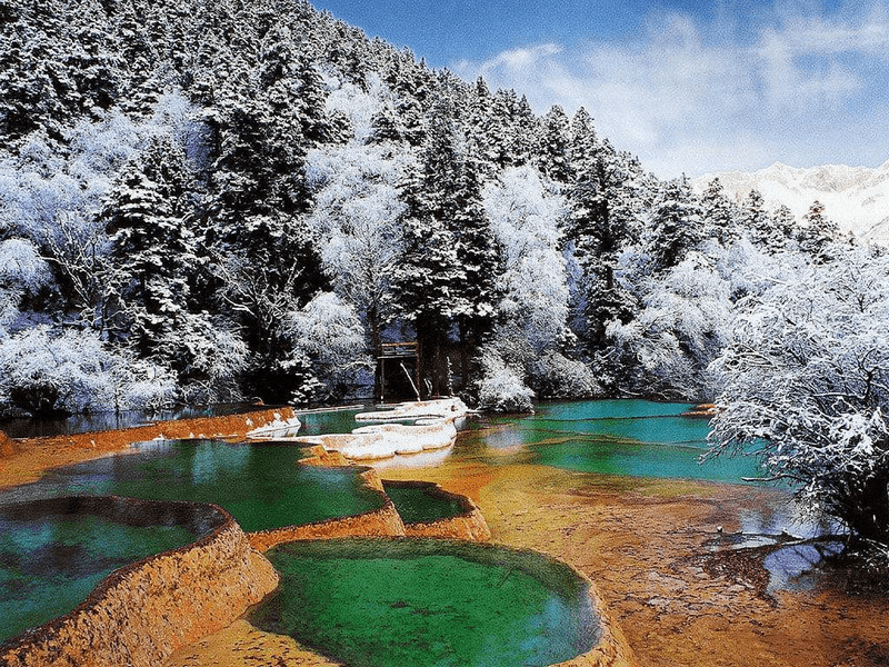 thung lũng jiuzhaigou 